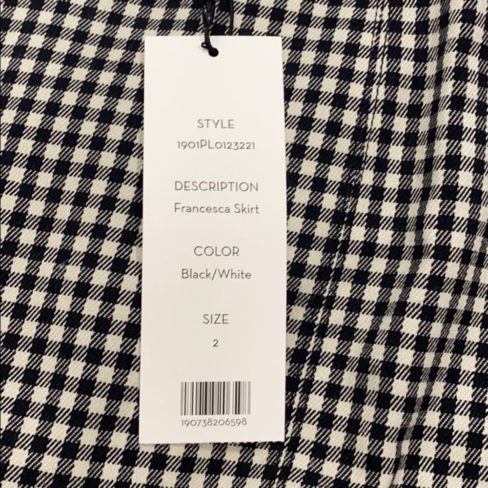 NEW • Veronica Beard • Francesca Houndstooth Skirt - Picture 9 of 9